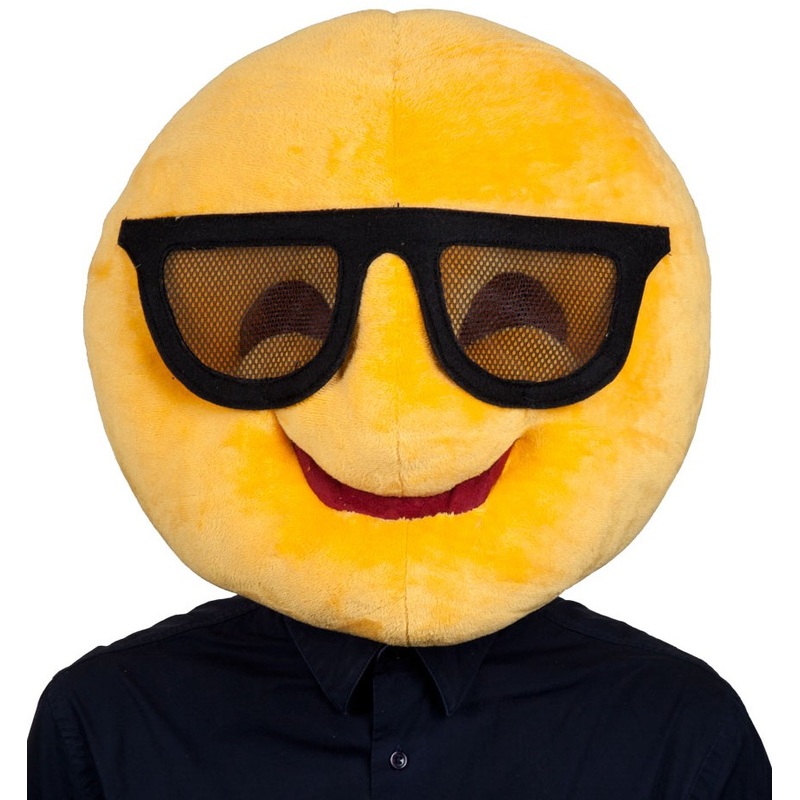 Sunglasses emoji smiley mask
