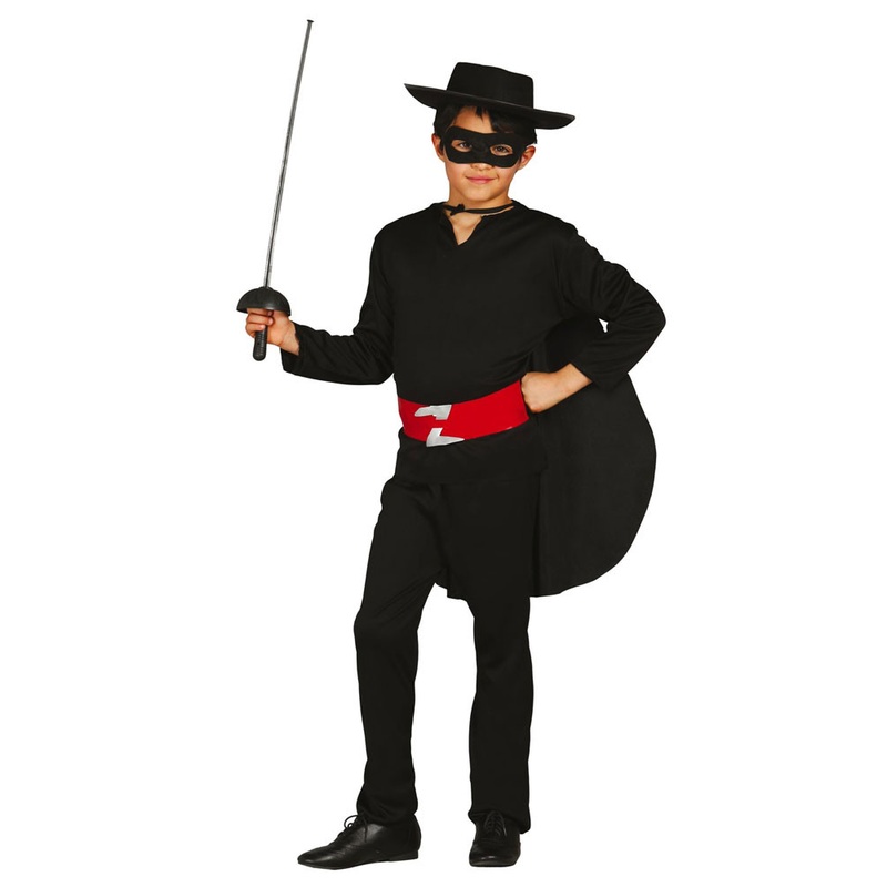 The Black Avenger boys costume