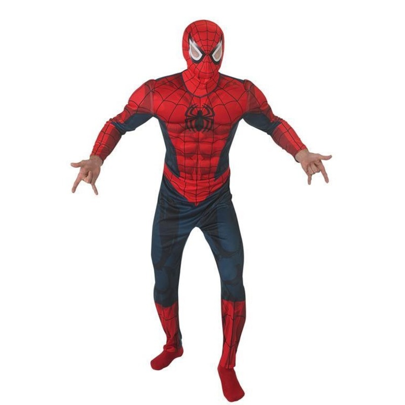 Ultimate Spiderman mens costume M-L