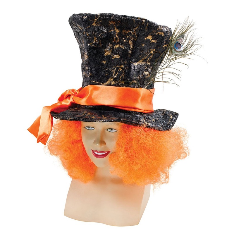 Victorian hatter hat gold shimmer