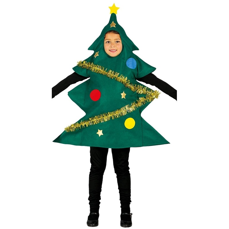 Small Christmas tree child costume