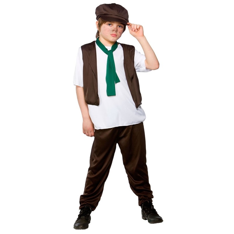 Street boy Linus children's costume