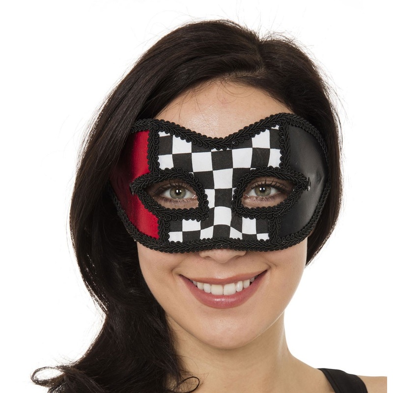 Traguardo harlequin eye mask