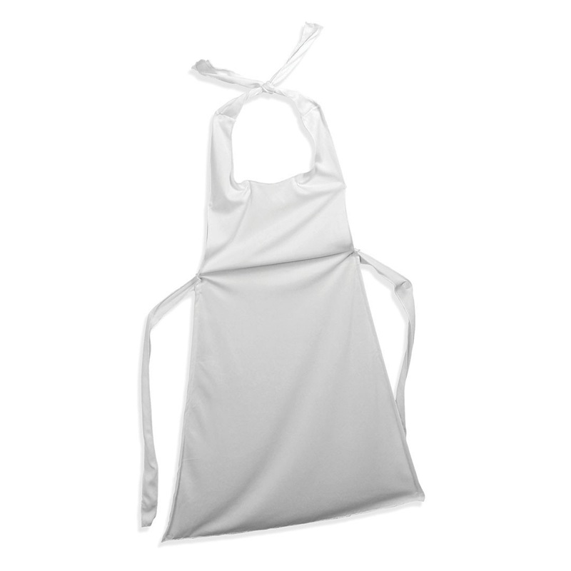 White children's apron in Victorian style