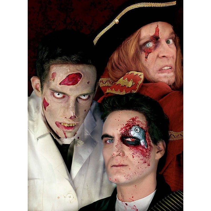 Wound make-up set, 4 pieces