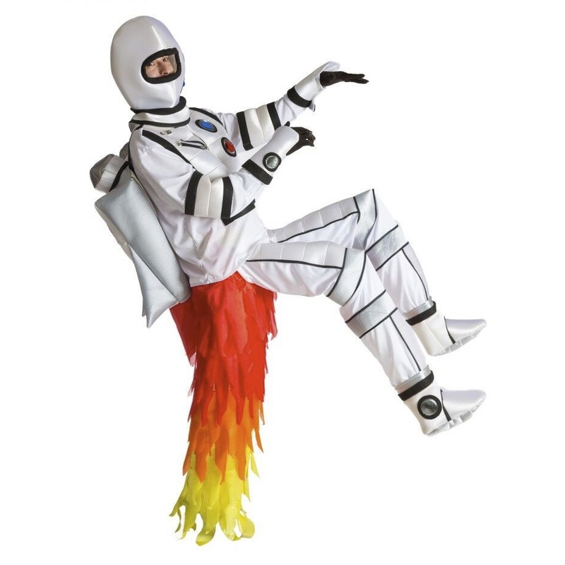 Astronaut Tom rocket launch costume