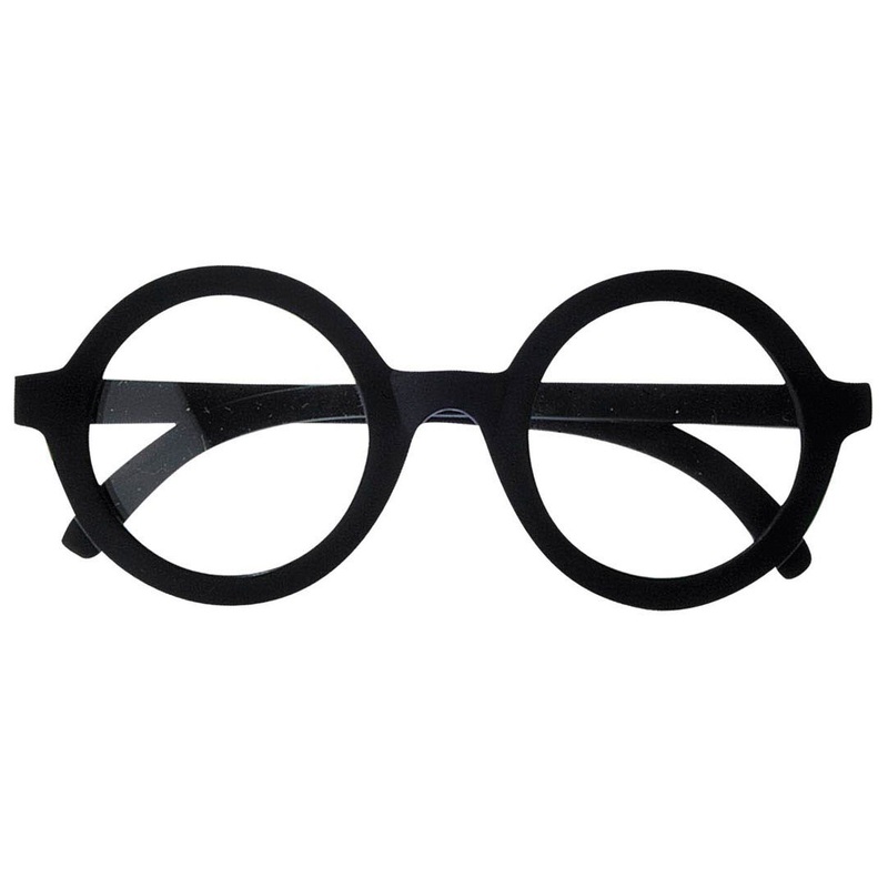Black nerd glasses