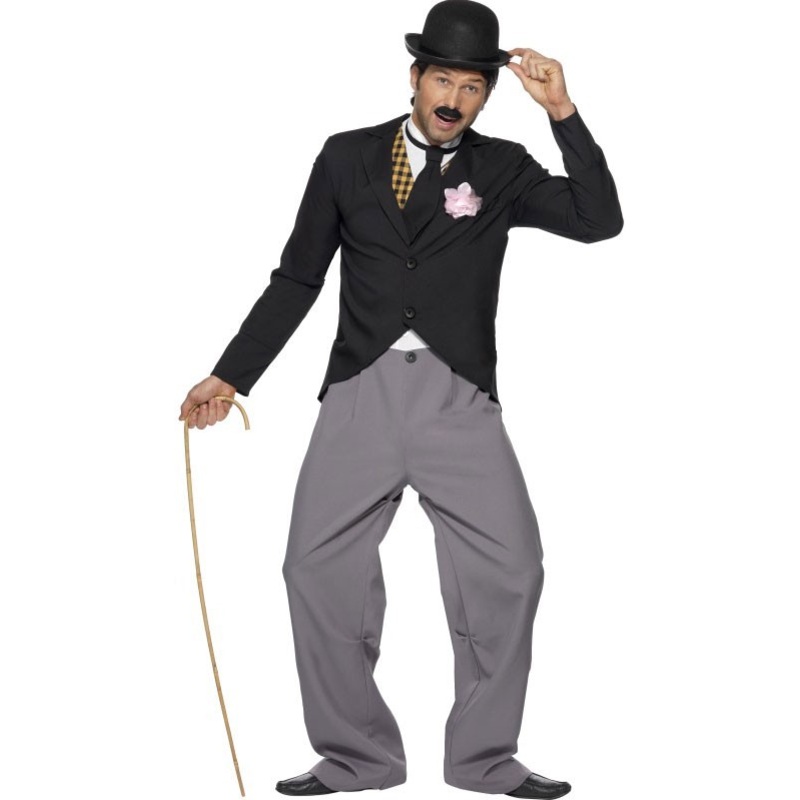 Sir Charlie Chaplin costume for men M